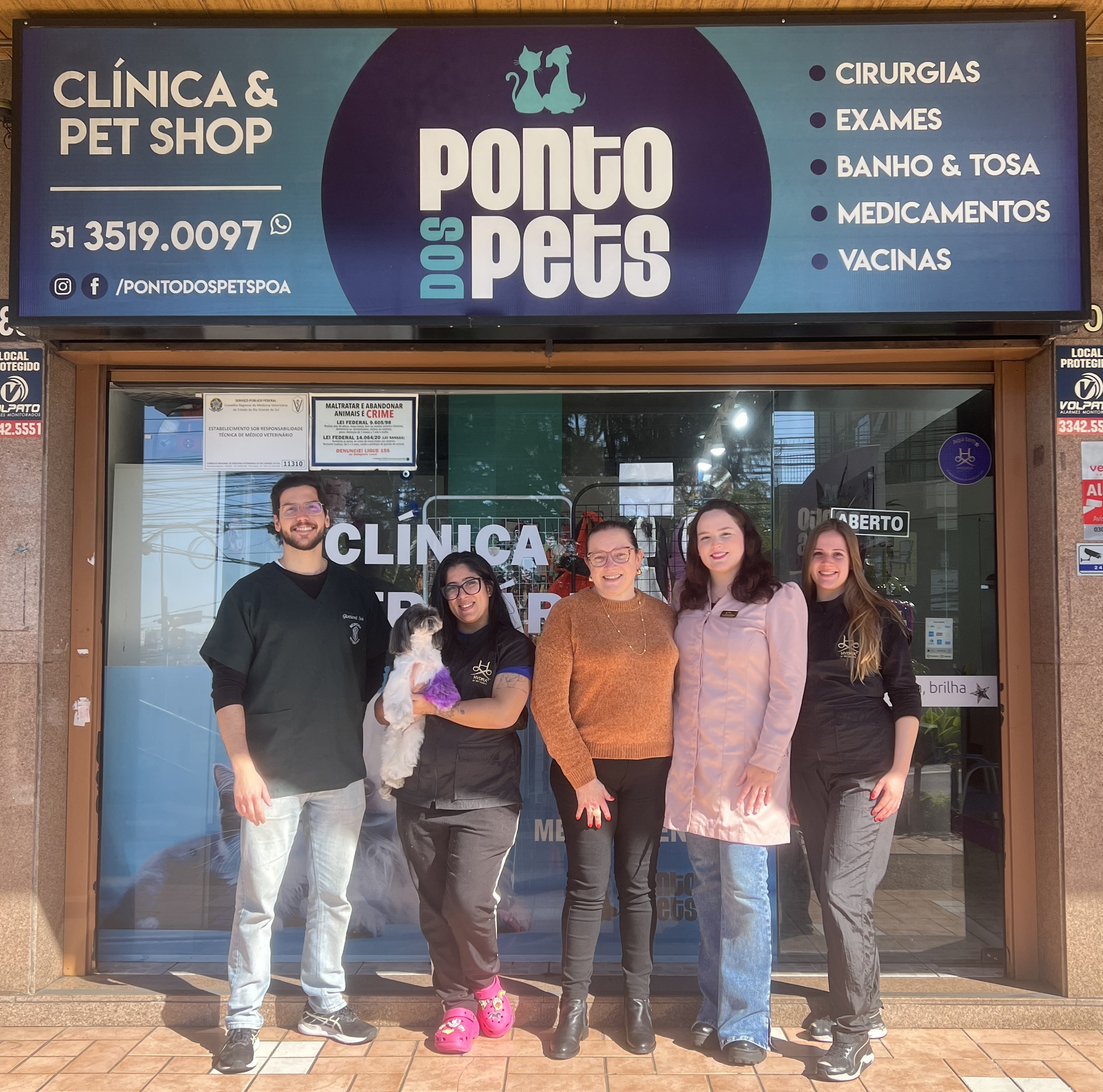 Equipe da Ponto dos Pets
